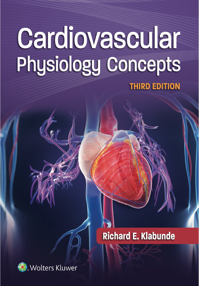 Cardiovascular Physiology Concepts 3e textbook cover